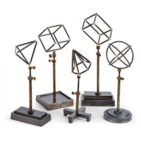Regina Andrew Geometrical Shapes On Stand (Set of 5) 20-1072